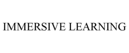 IMMERSIVE LEARNING trademark