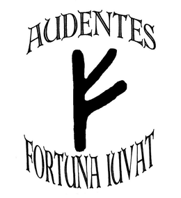 AUDENTES FORTUNA IUVATE F trademark