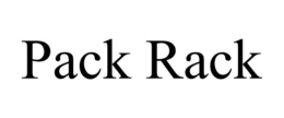 PACK RACK trademark
