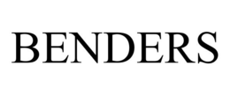 BENDERS trademark