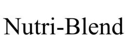 NUTRI-BLEND trademark
