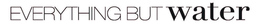 EVERYTHING BUT WATER trademark