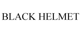 BLACK HELMET trademark