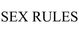 SEX RULES trademark