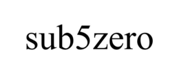 SUB5ZERO trademark