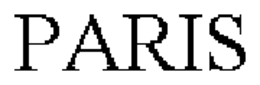 PARIS trademark