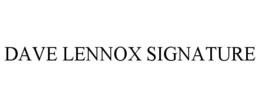 DAVE LENNOX SIGNATURE trademark