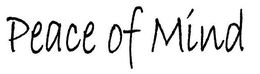 PEACE OF MIND trademark