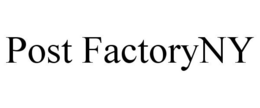 POST FACTORYNY trademark