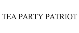 TEA PARTY PATRIOT trademark