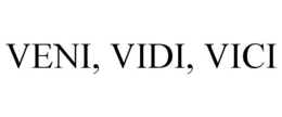 VENI, VIDI, VICI trademark
