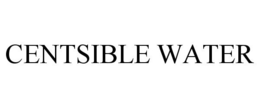CENTSIBLE WATER trademark