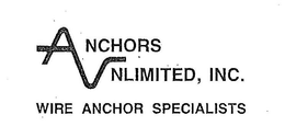 ANCHORS UNLIMITED, INC. WIRE ANCHOR SPECIALISTS trademark
