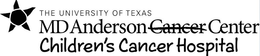 THE UNIVERSITY OF TEXAS MD ANDERSON CANCER CENTER CHILDREN'S CANCER HOSPITAL trademark