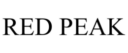 RED PEAK trademark