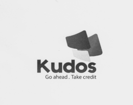 KUDOS GO AHEAD. TAKE CREDIT trademark
