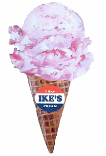 I LIKE IKE'S CREAM trademark
