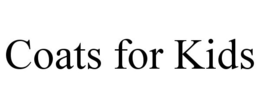 COATS FOR KIDS trademark