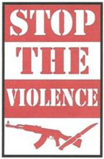 STOP THE VIOLENCE trademark