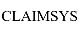 CLAIMSYS trademark