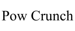 POW CRUNCH trademark