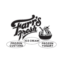 FARR'S FRESH FROZEN CUSTARD ICE CREAM FROZEN YOGURT trademark