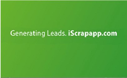 GENERATING LEADS. ISCRAPAPP.COM trademark