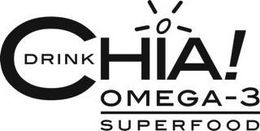 DRINK CHIA! OMEGA - 3 SUPERFOOD trademark