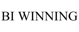 BI WINNING trademark