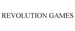 REVOLUTION GAMES trademark