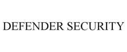 DEFENDER SECURITY trademark
