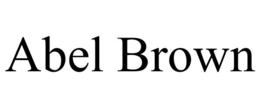 ABEL BROWN trademark