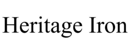 HERITAGE IRON trademark