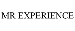 MR EXPERIENCE trademark