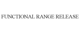 FUNCTIONAL RANGE RELEASE trademark