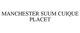MANCHESTER SUUM CUIQUE PLACET trademark