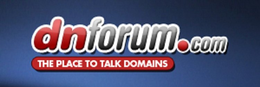 DNFORUM.COM THE PLACE TO TALK DOMAINS trademark