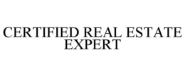 CERTIFIED REAL ESTATE EXPERT trademark