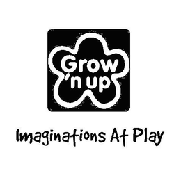 GROW 'N UP IMAGINATIONS AT PLAY trademark