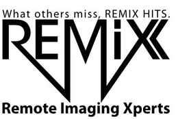 WHAT OTHERS MISS, REMIX HITS. REMIX, REMOTE IMAGING XPERTS trademark