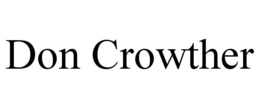 DON CROWTHER trademark