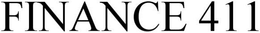 FINANCE 411 trademark