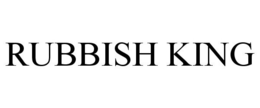 RUBBISH KING trademark