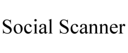 SOCIAL SCANNER trademark