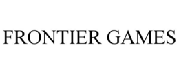 FRONTIER GAMES trademark