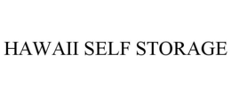 HAWAII SELF STORAGE trademark