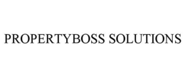 PROPERTYBOSS SOLUTIONS trademark