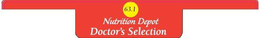 NUTRITION DEPOT DOCTOR'S SELECTION 63.1 trademark