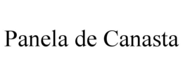 PANELA DE CANASTA trademark