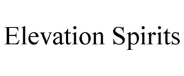 ELEVATION SPIRITS trademark